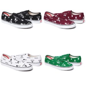 Supreme Playboy Vans Authentic Colorways 2014
