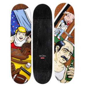 2010 - Supreme Sean Cliver Supreme Skateboard Deck