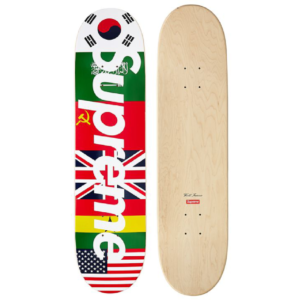 2013 - Supreme Flags Supreme Skateboard Deck