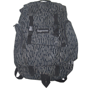 S/S 2003 Supreme Backpacks (Raindrop Camo) navy